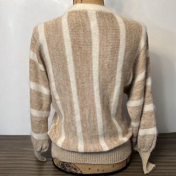 LUCIA ANGORA/MOHAIR PULLOVER SWEATER SMALL - Picture 6 of 16